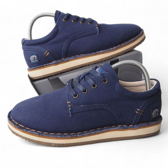 Cobian ANACAPA Casual Comfort Lace-up Oxfords Navy Men's 8 - Picture 1 of 11